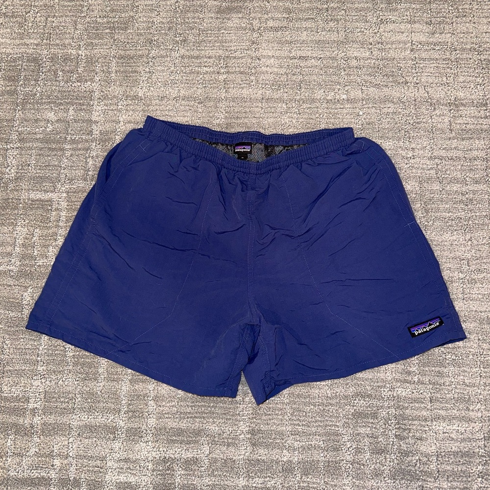 Patagonia Men’s Baggies Shorts - Medium - Tidepool Blue